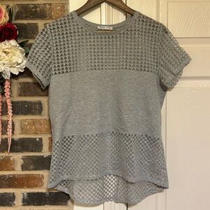 Zara grey tee medium